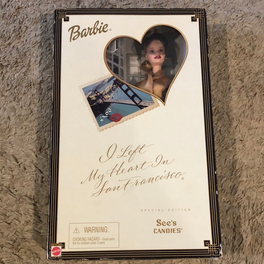 Never Opened ‘I Left My Heart In San Francisco’ Barbie Doll